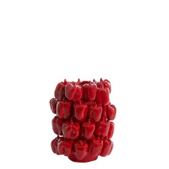Light & Living Jarr&oacute;n Rojo De Cer&aacute;mica Refinado Light & Living Bellpepper