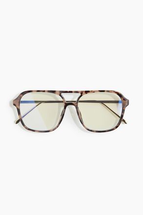 H&M Brille mit Blaulichtfilter - Beige
