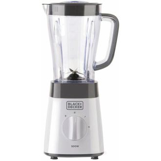 Black+Decker Black&decker - Bxjb500e Licuadora 1,5 L Batidora De Vaso 500 W Blanco