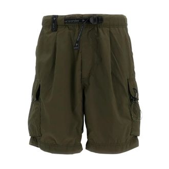 And Wander Casual Shorts, male, Green, Size: S Cargo Shorts
