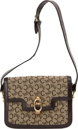 Celine Borsa a spalla Horsebit 1970 - Marrone