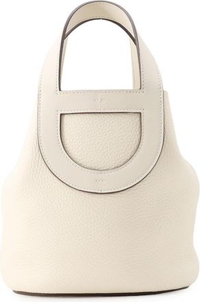 Herm&egrave;s Gold Taurillon Clemence Leather Swift Leather Tote Bag (Pre-Owned)