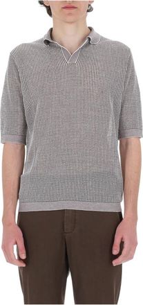 Ballantyne Polo Shirts, male, Multicolor, Size: 2XL Polo Tramata Open Collar