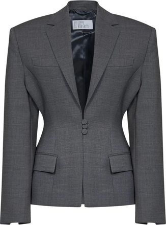 Giuseppe Di Morabito Blazer - Dames - Blazers - Grijs - M - Wol - Jassen