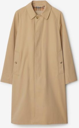 Burberry Long Camden Heritage Car Coat, Size: 36