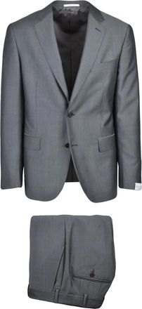 Pal Zileri Sage Green Wool Mohair Men Suit