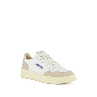 Autry Medalist Low Sneakers - Dames - Sneakers - Wit - 40 EU - Katoen - Schoenen