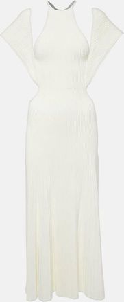 Chlo&eacute; Cutout wool maxi dress