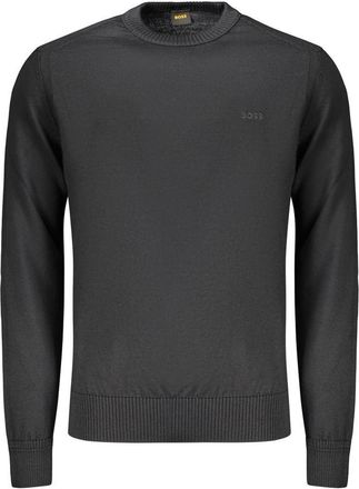 HUGO BOSS Black Wool Mens Mens Sweater
