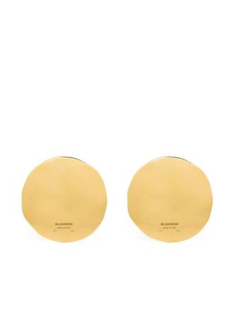 Jil Sander Orecchini piatti - Oro