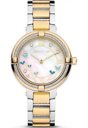 Cerruti Womens CIWLG0008303 Ladies Gardena Watch - Gold - One Size