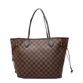 Louis Vuitton Brown Pvc Leather Shoulder Bag Tote Bag (Pre-Owned)