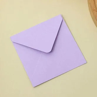 OEM Paquete De 50 Sobres Cuadrados De Colores, Dise&ntilde;o Sencillo, Sobres Multiusos, Papeler&iacute;a Creativa, Azul Real Claro, 12,5 X 12,5 Cm
