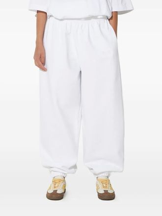 VETEMENTS elasticated-ankle track pants - White