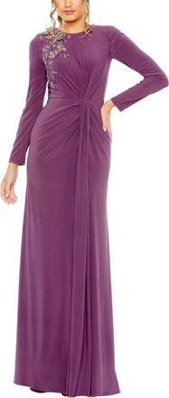 Mac Duggal Jersey Gown