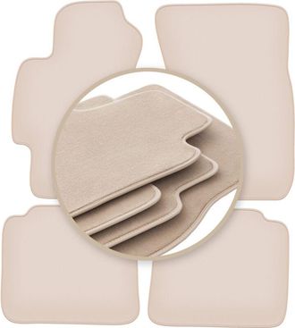 OEM Alfombrillas Beige Premium Para Subaru Impreza Iii Gh Hatchback, Station Wagon, Wrx 2007-2013