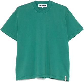 Sunnei T-shirt in cotone biologico - Verde