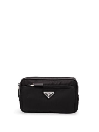 Prada Re-Nylon And Saffiano Leather Belt Bag