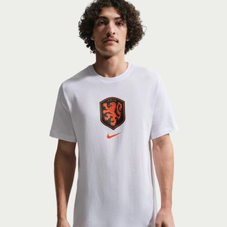 Nike Netherlands Nike Mens Soccer T-Shirt in White | IH2189-100