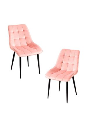 Regalos Miguel Packs Sillas Comedor - Pack 2 Sillas Cade Terciopelo - Rosa