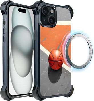 OEM Funda Ibizu Dropguard Ultra Para Iphone 15 Plus Con Magsafe, Move, Baloncesto