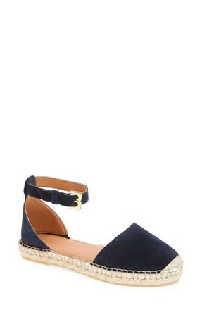 Bruno Magli Sabella Espadrille Sandal in Navy Suede at Nordstrom Rack, Size 7.5