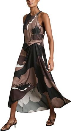 Reiss Michalie Floral Print Dress