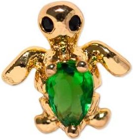 Girls Crew Tiny Turtle Piercing Style Single Stud Earring in Gold at Nordstrom