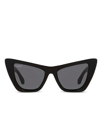 Off-white Edvard cat-eye sunglasses - women - Acetate - One Size - Black