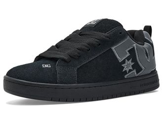 DC Court Graffik SE Mens Skate Shoes Black/Grey : 10.5 D - Medium, Leather