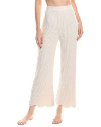Barefoot Dreams Cozychic Ultra Lite Scallop Cropped Pant