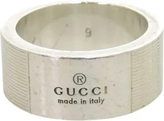 Gucci Silver Silver 925 Band Ring (Pre-Owned)