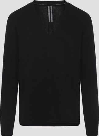 Rick Owens oversized extreme trui met V-hals