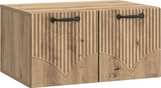 vidaXL Mueble Para Tv De Pared 59,5 X 41 X 30 Cm Roble Artisan Vidaxl
