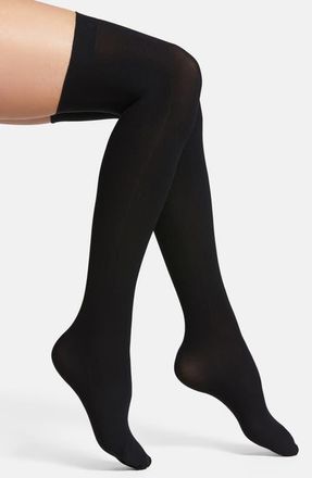 Commando Up All Night Thigh High Socks in Black at Nordstrom, Size Medium