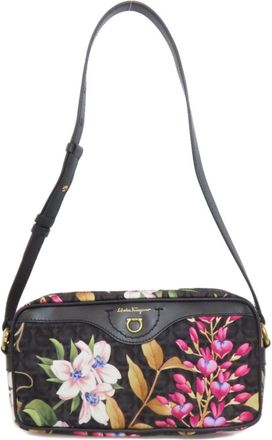 Ferragamo Nylon Shoulder Bag (Pre-Owned)
