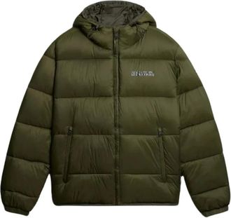 Napapijri Suomi Puffer Jacket - Heren - Winterjassen - Groen - 2XL - Polyester - Jassen