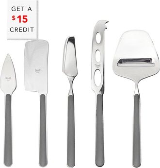 Mepra 5Pc Fantasia Cheese Knives With $15 Credit