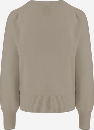 SA SU PHI Womens Cashmere Sweater Beige