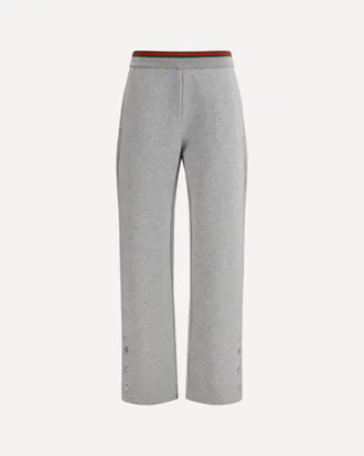 Gucci Pantaloni leisure in jersey di cotone Woman XS