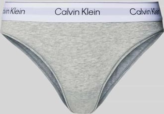 Calvin Klein Underwear Slip aus Baumwoll-Mix in Hellgrau, Gr&ouml;&szlig;e XL