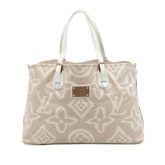 Louis Vuitton Pre-owned Tote Bags, female, Beige, Size: ONE SIZE Pre-owned Tahitienne Cabas GM
