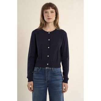 Molly Bracken Vest met ronde hals en knoopsluiting