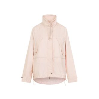 Moncler Light Pink Turtle-neck Jacket
