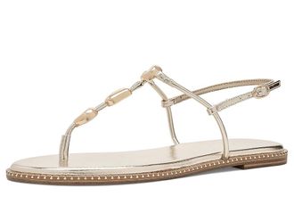 Nine West Derika Womens Dress Sandals Gold : 6.5 M, Synthetic