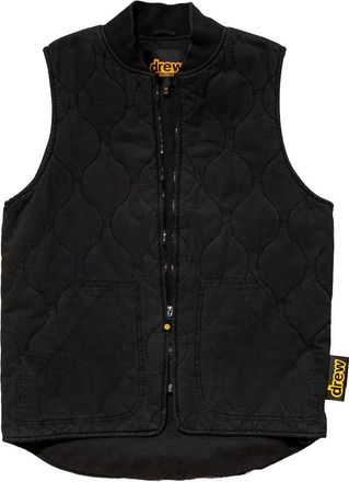 Drew House Cotton Ripstop Mascot Vest Black DR-SS21-58