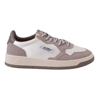 Autry Medalist Low Bw 07 - Heren - Sneakers - Wit - 47 EU - Katoen - Schoenen