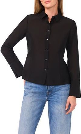 Parker Long Sleeve Button-Up Shirt in Rich Black at Nordstrom Rack, Size Xx-Large