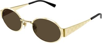 Gucci Gg1854S Sunglasses - unisex - Gucci - Sunglasses - Yellow - 51 MM - Accessories
