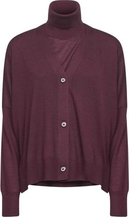 Blanca Vita Cardigans - Dames - Vesten - Rood - XS - Truien & Vesten